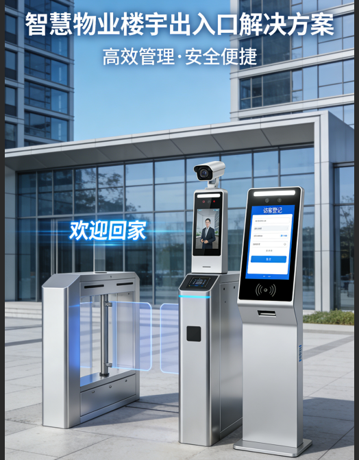 智慧楼宇出入口方案