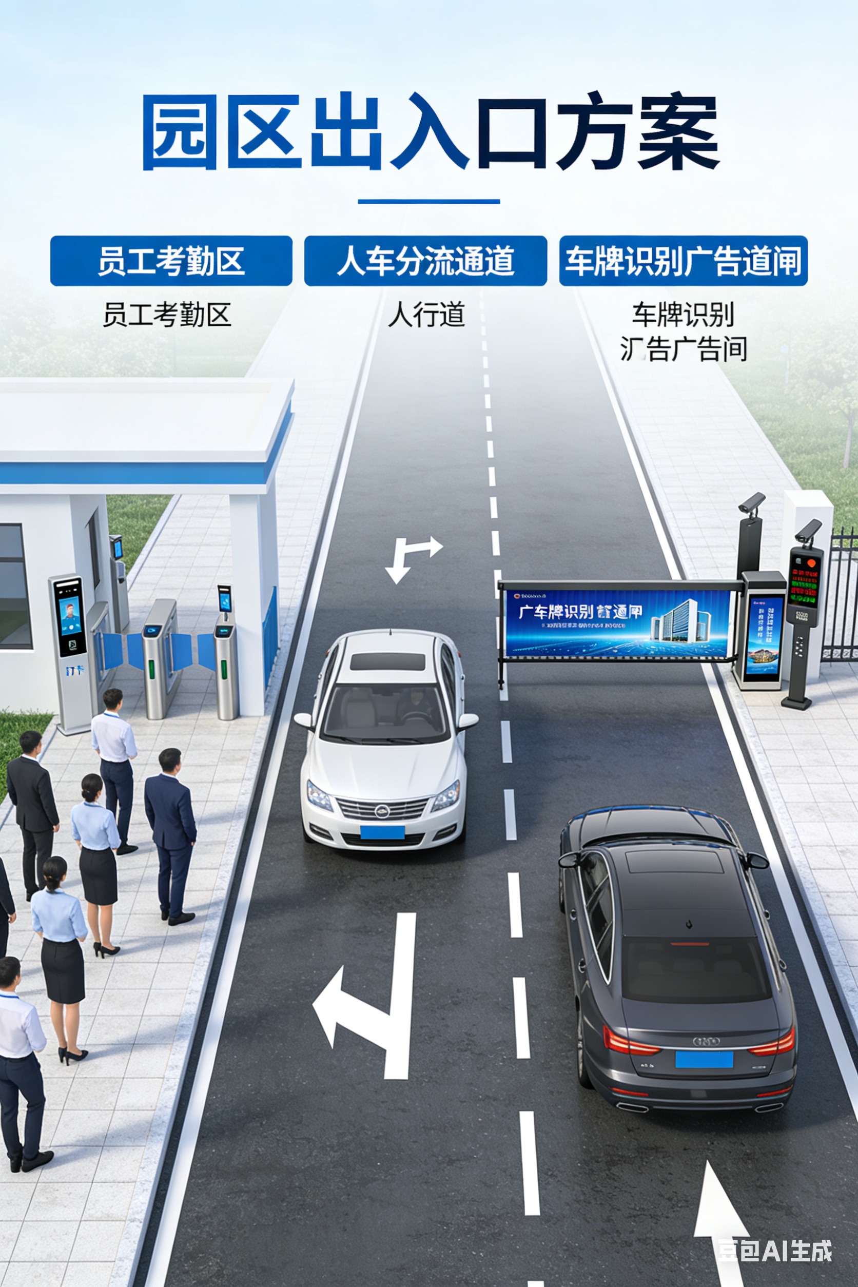 智慧园区出入口解决方案